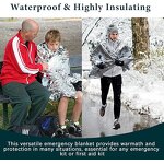 Emergency Blanket Supplier - Mylar Space Survival Kit for Outdoor Hiking Camping