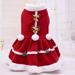 Christmas Pet Dress Manufacturer - Princess Dress Winter Teddy Small Dog Cat