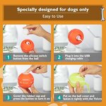 Interactive Dog Toy Factory - Automatic Rolling Ball USB Rechargeable for All Sizes