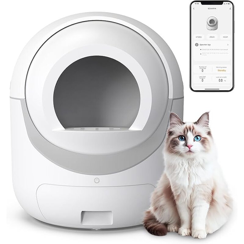 Automatic Cat Litter Box Manufacturer - Self Cleaning APP Control Odor Removal