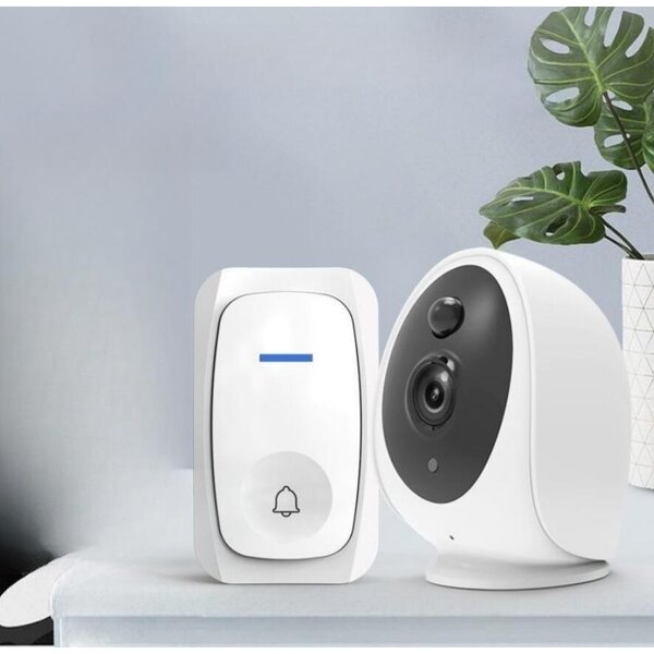 Smart Pet Camera Supplier - Battery Wireless Doorbell Monitor Two-in-one