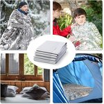 Emergency Blanket Supplier - Mylar Space Survival Kit for Outdoor Hiking Camping