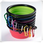 Folding Pet Bowl Supplier - Durable Outdoor Portable Dog Cat Food Water Bowl