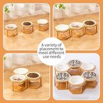 Elevated Cat Bowl Supplier - Set of 3 Single Raised Stainless Steel Dish Stand