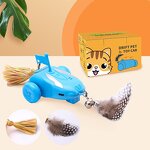 Interactive Cat Toy Manufacturer - Automatic Moving Mouse with Furry Tail