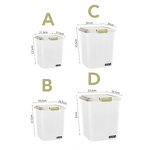 Pet Food Storage Container Manufacturer - Large Bins with Wheels Scoop Airtight Lid