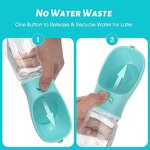 Dog Water Bottle Supplier - Leak Proof Portable Outdoor Walking Drinking Feeder