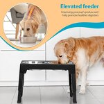 Elevated Dog Bowl Factory - Adjustable Height Stainless Steel Raised Feeder