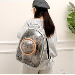 Transparent Pet Backpack Manufacturer - Breathable Space Capsule Cat Bag Wholesale