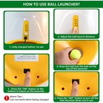 Ball Launcher for Dogs Manufacturer - Automatic Thrower Machine with Tennis Balls