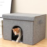 Pet Air Conditioned House Factory - Collapsible Foldable for Indoor Cats Small Dogs