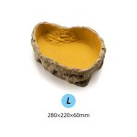 Reptile Toy Supplier - Small Horned Frog Water Basin Landscaping Feeder