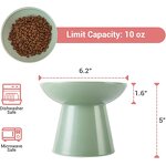 Ceramic Cat Food Bowl Factory - Extra Wide Shallow Dish for Whisker Fatigue Relief