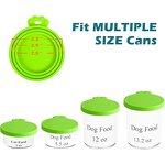 Silicone Pet Can Lid Supplier - 2 Packs BPA Free Dishwasher Safe Food Can Cover