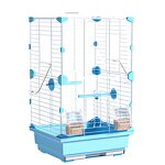 Budgie Cage Supplier - Large Villa Metal Viewing Cage Bird House