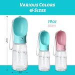 Dog Water Bottle Supplier - Leak Proof Portable Outdoor Walking Drinking Feeder