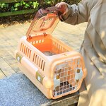 Pet Flight Carrier Supplier - Aircraft Checked Portable Cage for Small Dogs