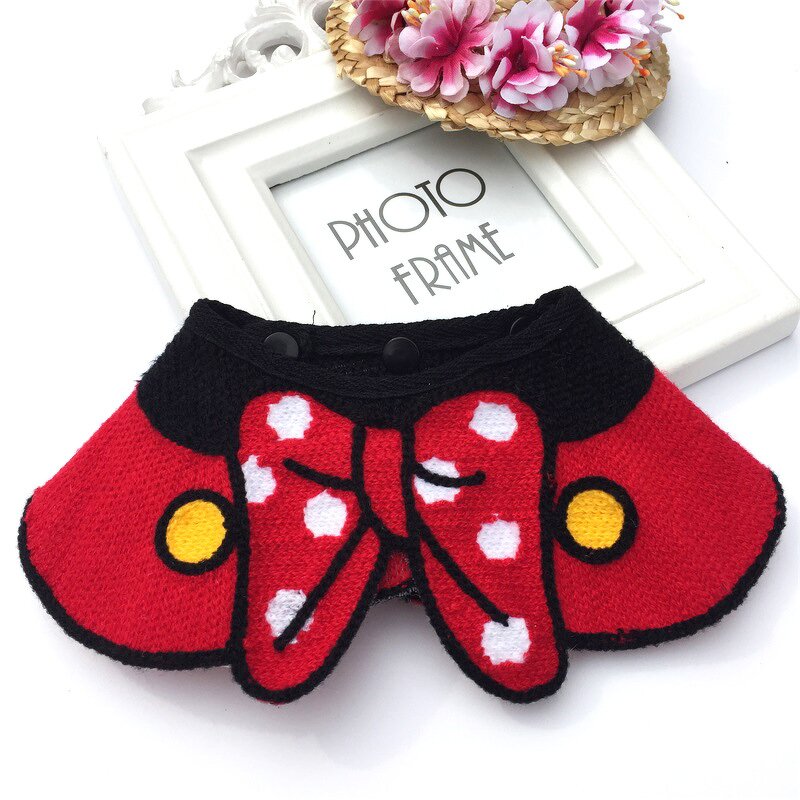 Pet Saliva Towel Factory - Adjustable Cute Collar Bib Scarf for Grooming