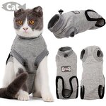 Cat Surgery Clothing Supplier - Anti-licking Breathable Postoperative Recovery Suit