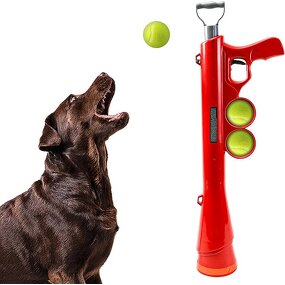 Dog Ball Launcher Factory - Launch & Fetch Hands-Free Pickup Toy with Balls