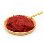 Fresh Taste Natural Product Brix 36 38 Tomato Paste Drum Packing