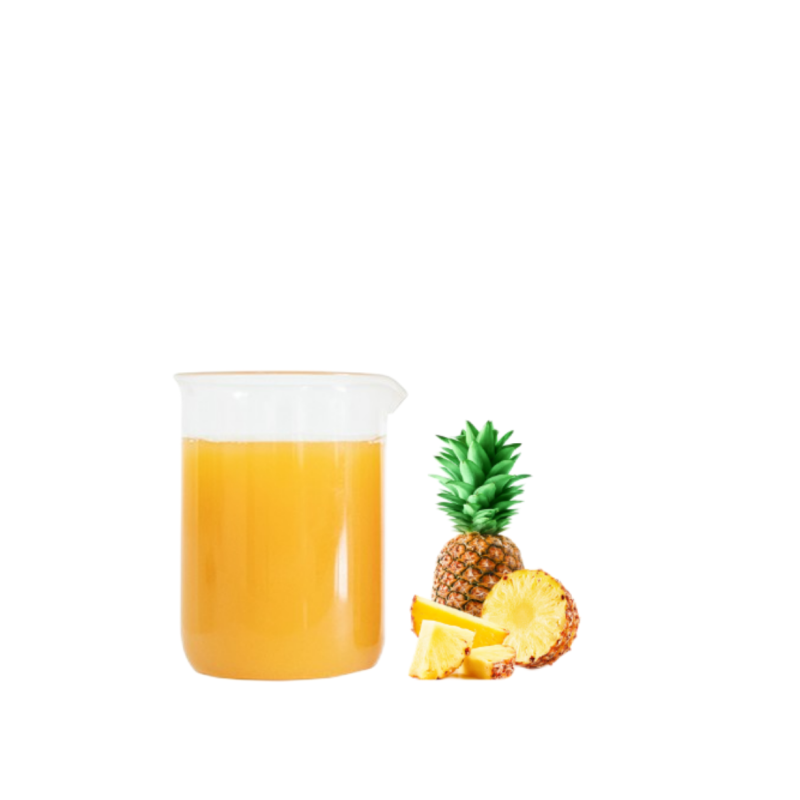 Aseptic 200kg Steel Barrel Pure Natural Pineapple NFC Juice Original Fruit Vegetable Drink Raw Material Puree Fruit Vegetables