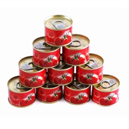 天然鲜味番茄酱Brix 36-38锡包装70克140克210克400克800克规格番茄酱