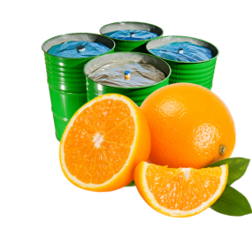 Brix 19 TA 0.2 Aseptic Bag Drum 200kg Pure Natural Beverage Drink Raw Material Fruit Puree Orange Fermented Juice