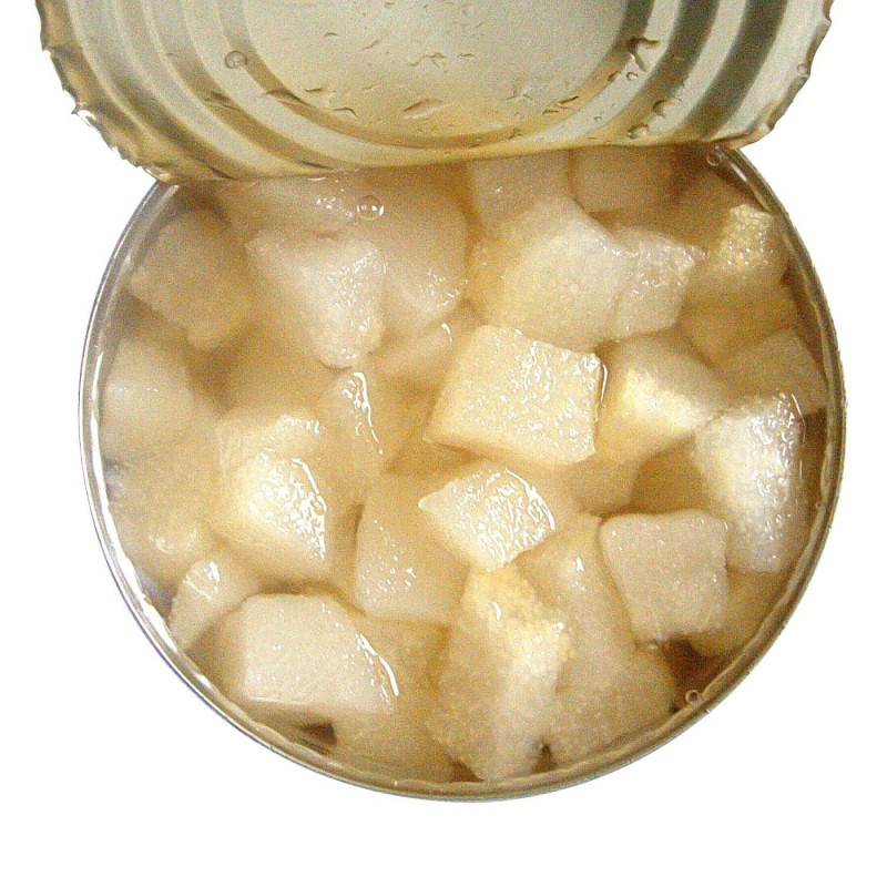 New Season Canned Pear Slices Diced Halves Fruit Syrup Pulp Premium Canned Fruit Product