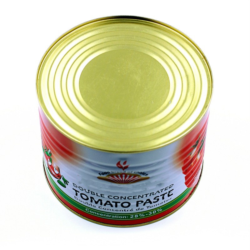 New Season Fresh Taste Natural Product Brix 36 38 70g 140g 210g 400g 800g Tomato Paste Tin Packing
