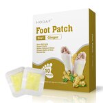 Ginger Body Cleansing Patch Supplier - Private Label Sleep Improved Aroma Bamboo Foot
