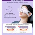 Steam Eye Mask Supplier - 10 Packs for Dry Eyes Puffiness Helping Sleep with Moisture