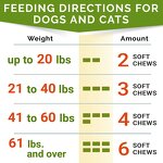 Omega Chews for Pets Factory - Salmon Oil Skin Coat Supplement