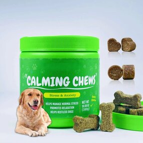 Melatonin Dog Chews Manufacturer - OEM Calming Stress Relief