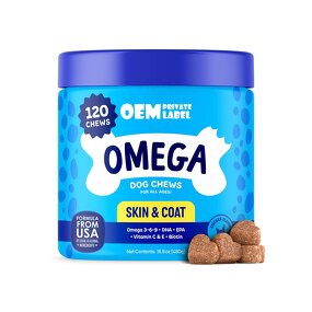Omega 3 Dog Chews Factory - Fish Oil for Skin and Coat