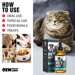 Hemp Oil for Pets Factory - Calming Drops Anxiety Pain Relief
