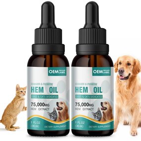 Herbal Supplements for Pets Factory - OEM Hip Joint Calming Hemp Oil