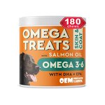 Omega Chews for Pets Factory - Salmon Oil Skin Coat Supplement