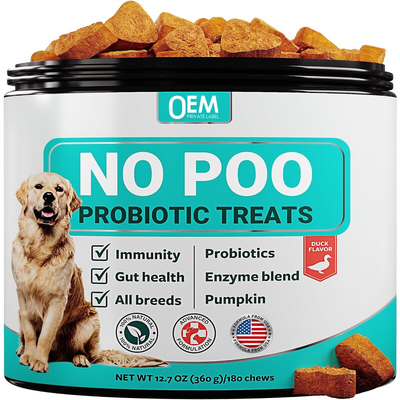Probiotics for Dogs Manufacturer - OEM Custom Label Digestive Health