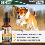 Allergy Relief Drops Manufacturer - for Cat Dog with Turmeric Milk Thistle