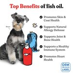 Salmon Oil for Pets Factory - Omega 3 EPA DHA Skin Coat