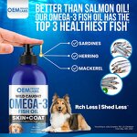Omega 3 Fish Oil Manufacturer - OEM for Dogs Skin Coat Allergy