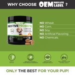 Probiotics Chews for Dogs Supplier - 30 Billion CFUs Digestive Enzymes