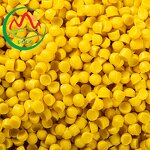 PVC Raw Material Granules Supplier - Yellow Plastic for Shrink Film