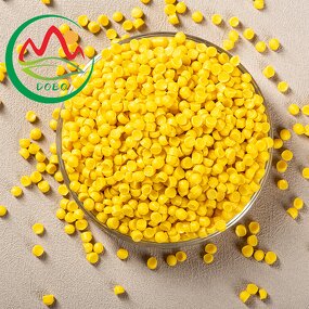 PVC Raw Material Granules Supplier - Yellow Plastic for Shrink Film