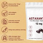 Astaxanthin Softgels Factory - Private Label Premium Eye Health 120 Counts