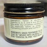 Tallow Balm Factory - Whipped Natural Moisturizer Grass-Fed Beef