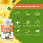 Vitamin C Capsules Factory - Liposomal Dietary Supplement Immune