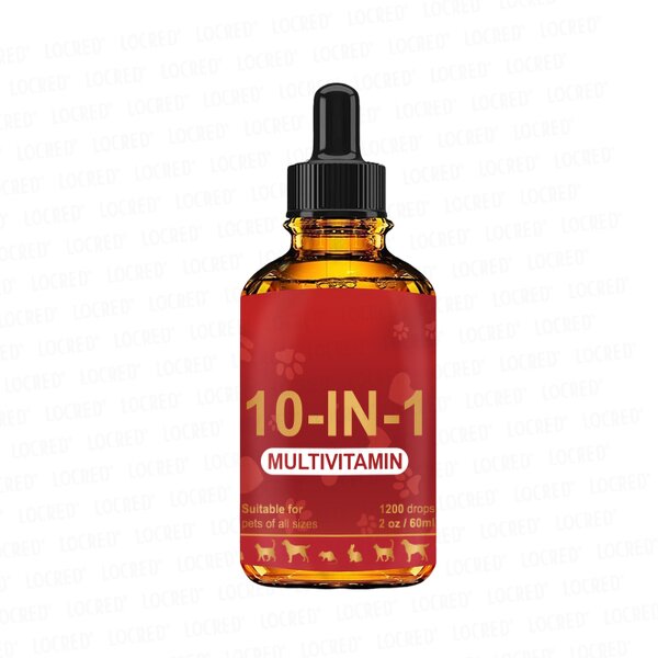 Pet Multivitamin Drops Supplier - Private OEM Complex 10-In-1 Support