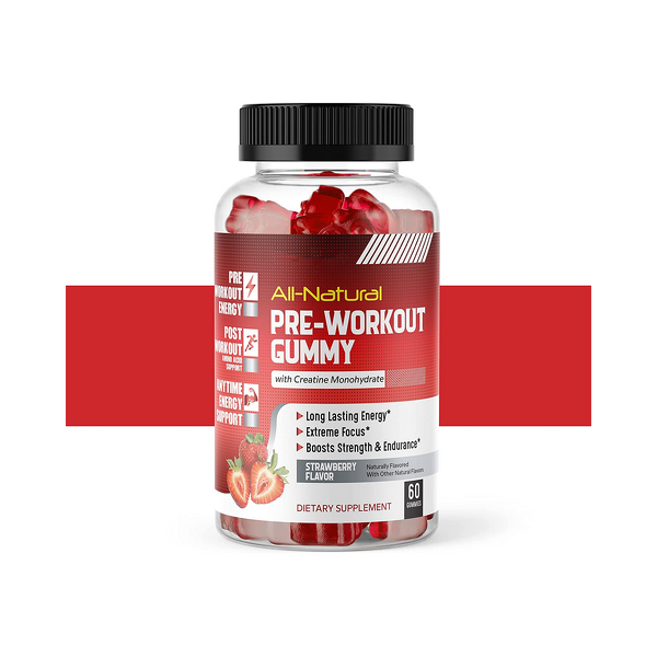 Pre Workout Gummy Supplier - Natural Supplement Energy Protein